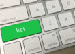 Image of an apple keyboard with he word list